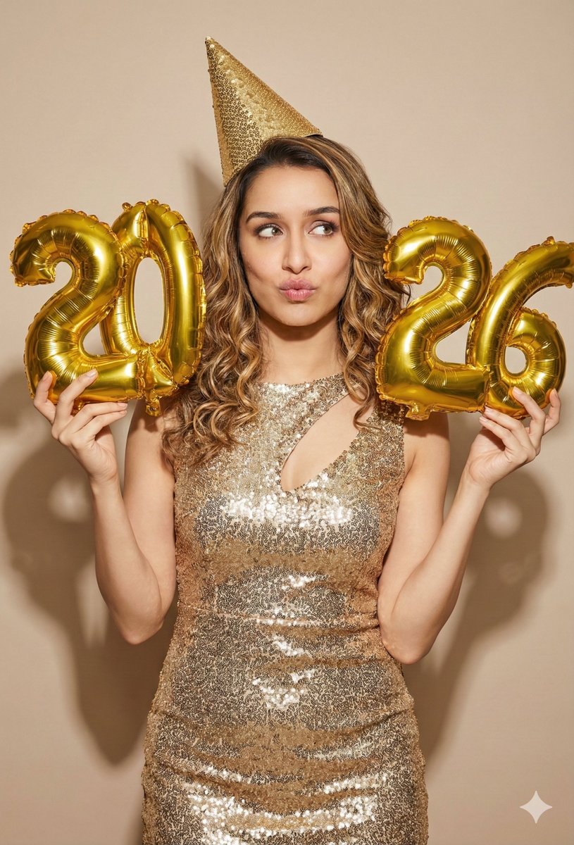 New Year 2026 Postcard and Studio Portrait Prompts — example 2