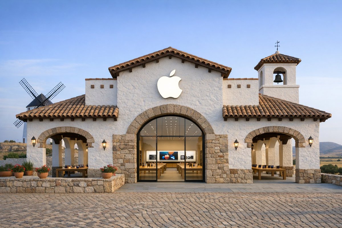 Apple Store in La Mancha Comparison — example 2