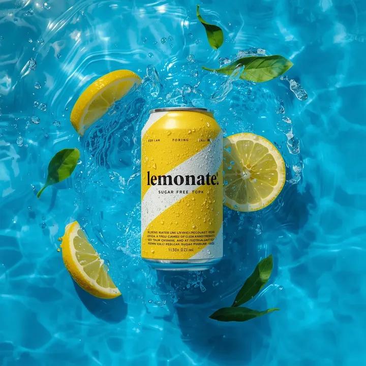 Ultra-Realistic Beverage Product Photography — example 1
