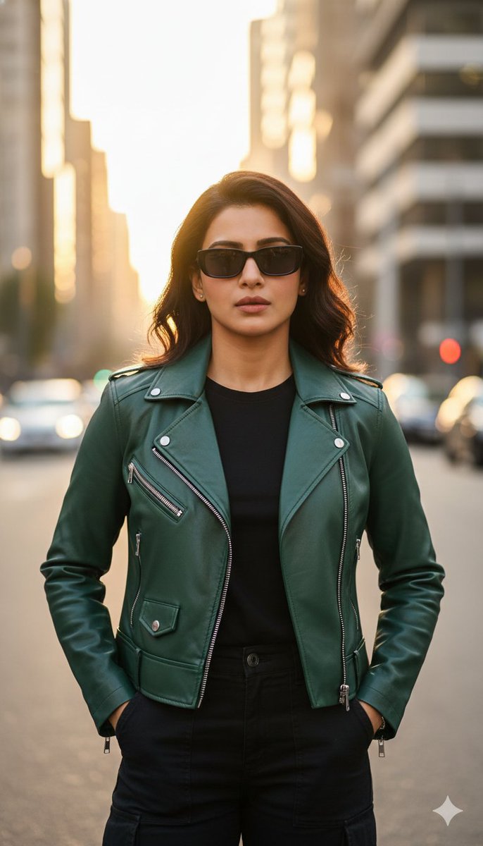 Ultra-Realistic Golden Hour City Street Portrait (Face Lock) — example 2