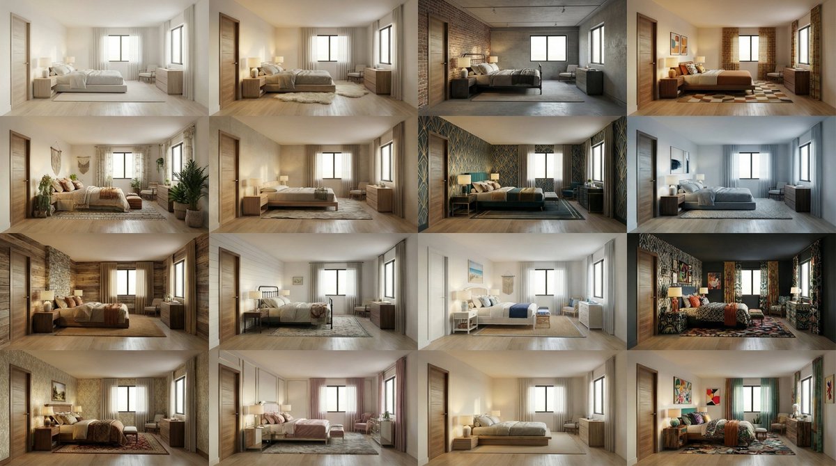 Architectural Interior Style Transformation with Depth Map Constraint — example 3