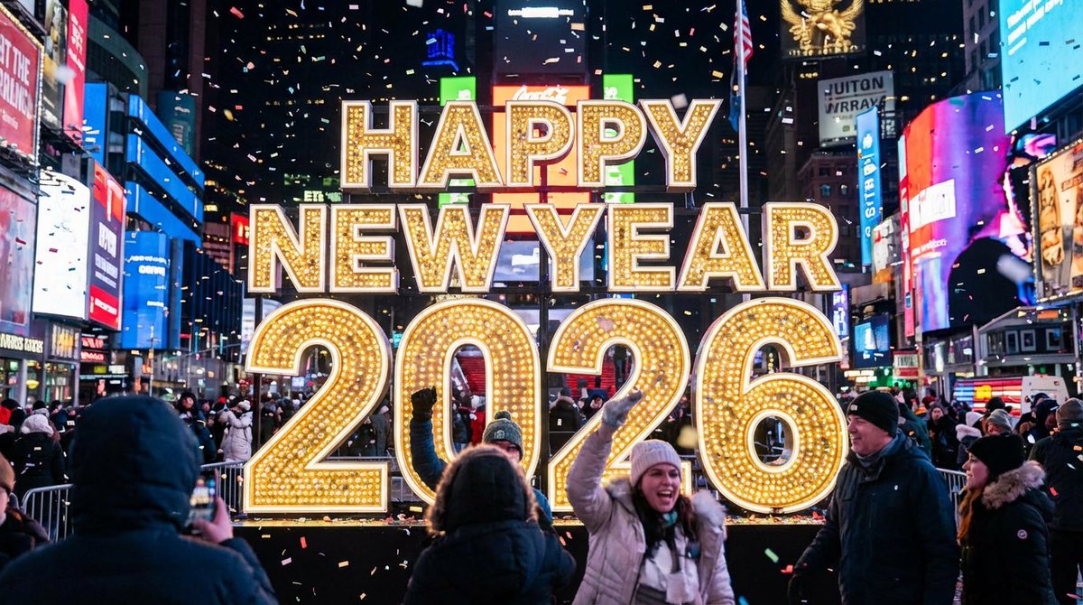 Simple 'Happy New Year' Prompt — example 2