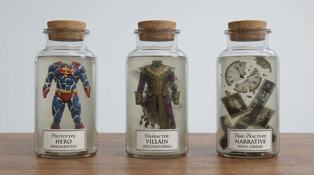 Conceptual Frame: Absurd Specimen Jar Study — example 2