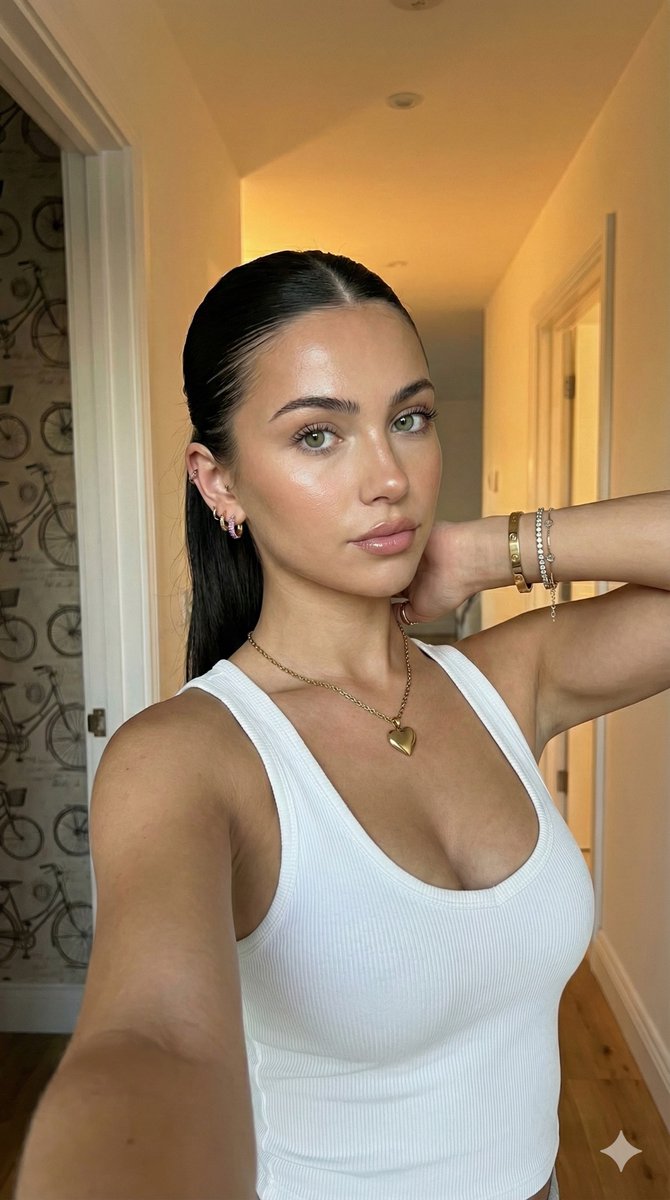 Photorealistic Influencer Selfie Prompt — example 1