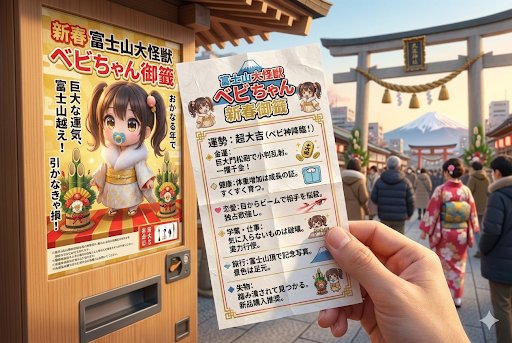 Japanese Shrine Omikuji Fortune Slip Vending Machine Snapshot — example 1