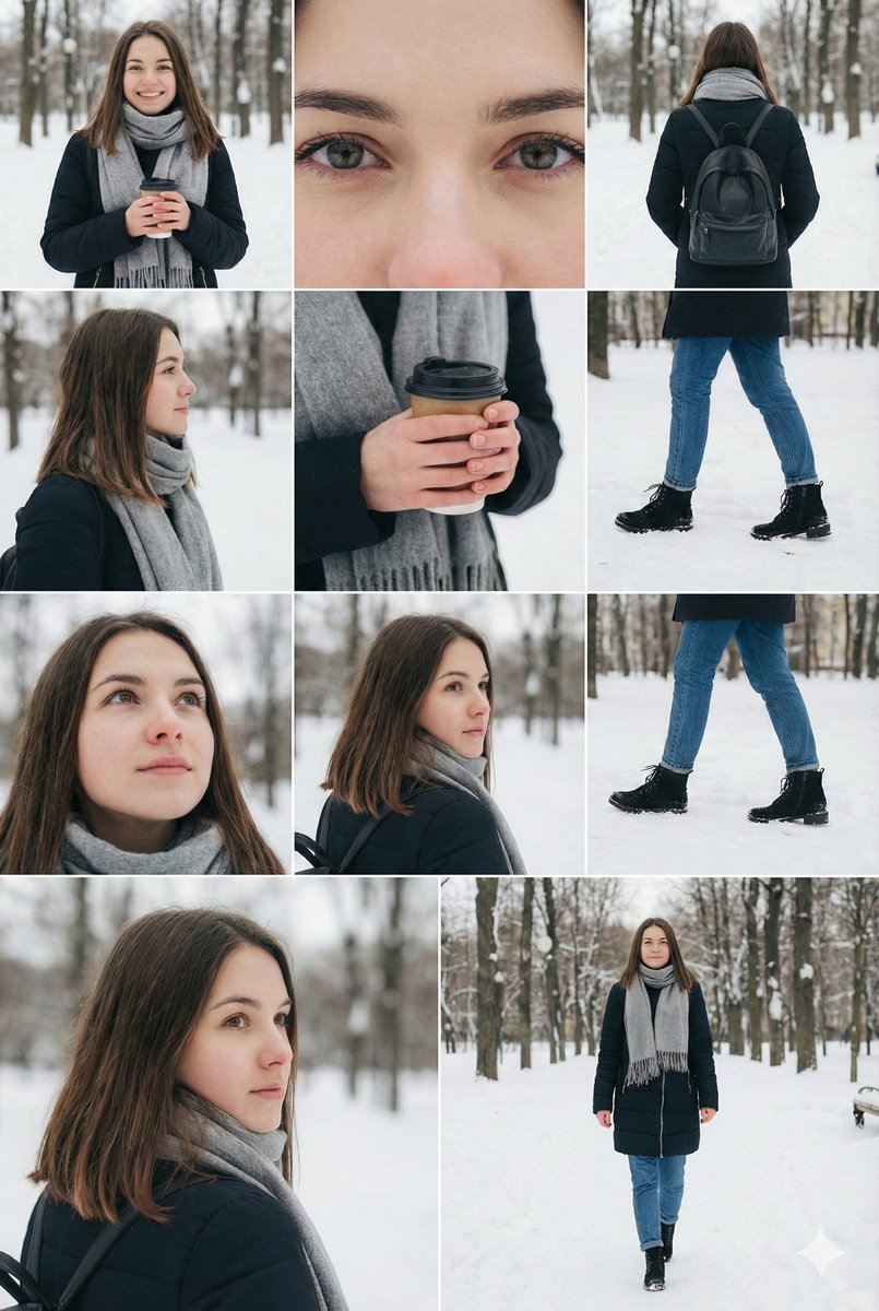 Cinematic Winter Fashion Photoshoot Prompt for Nano Banana Pro — example 1