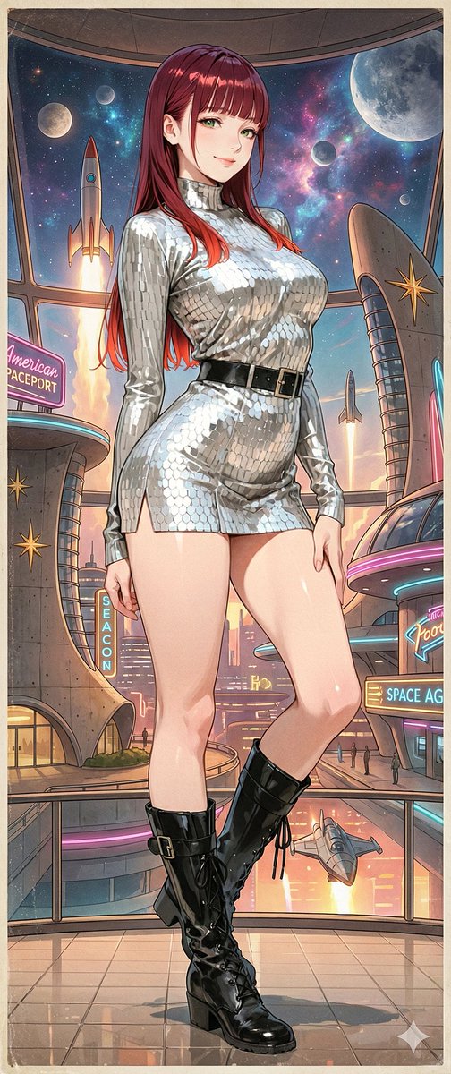 Retro-Future Pinup Background Conversion Prompt — example 1