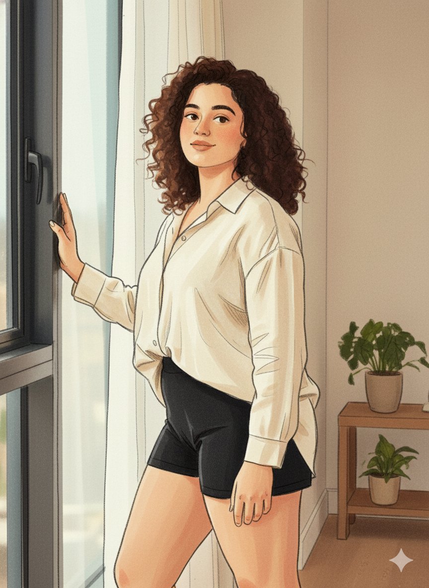 Cozy Marker and Pencil Illustration from Reference — example 2
