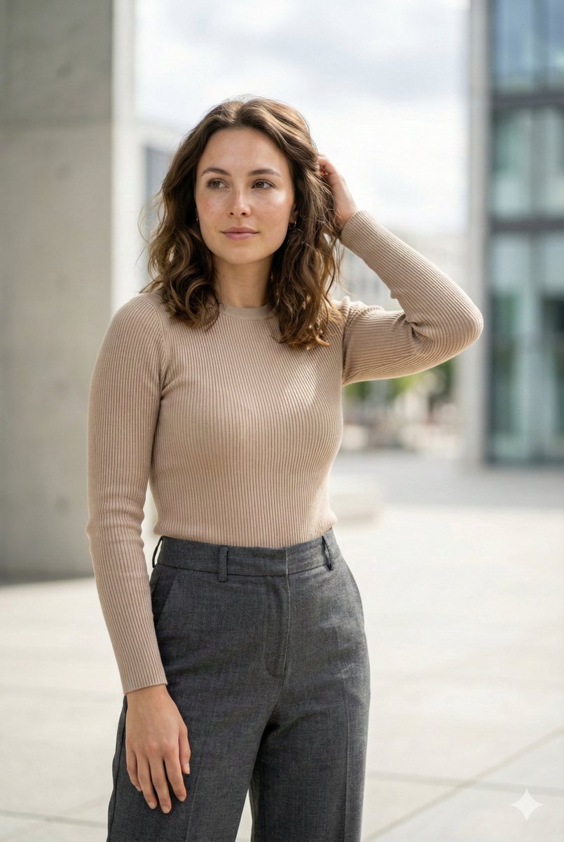 Editorial Urban Fashion Portrait Prompt — example 1