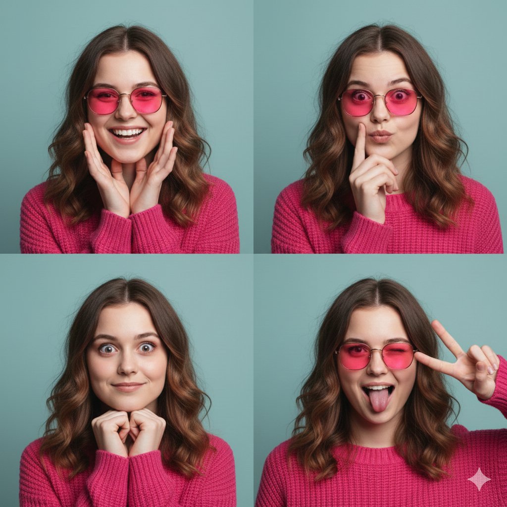 Hot Pink Photo Collage Prompt for Nano Banana Pro — example 1