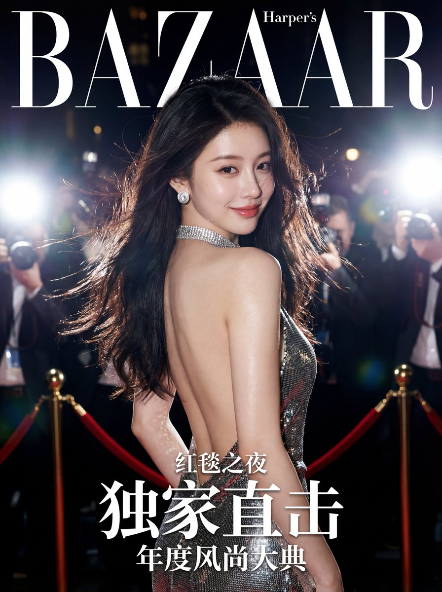 Met Gala Red Carpet Magazine Cover Prompt — example 1