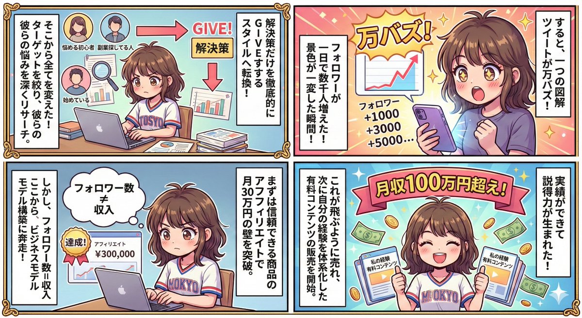 Generating Rich 4-Panel Manga with NanoBanana Pro — example 2
