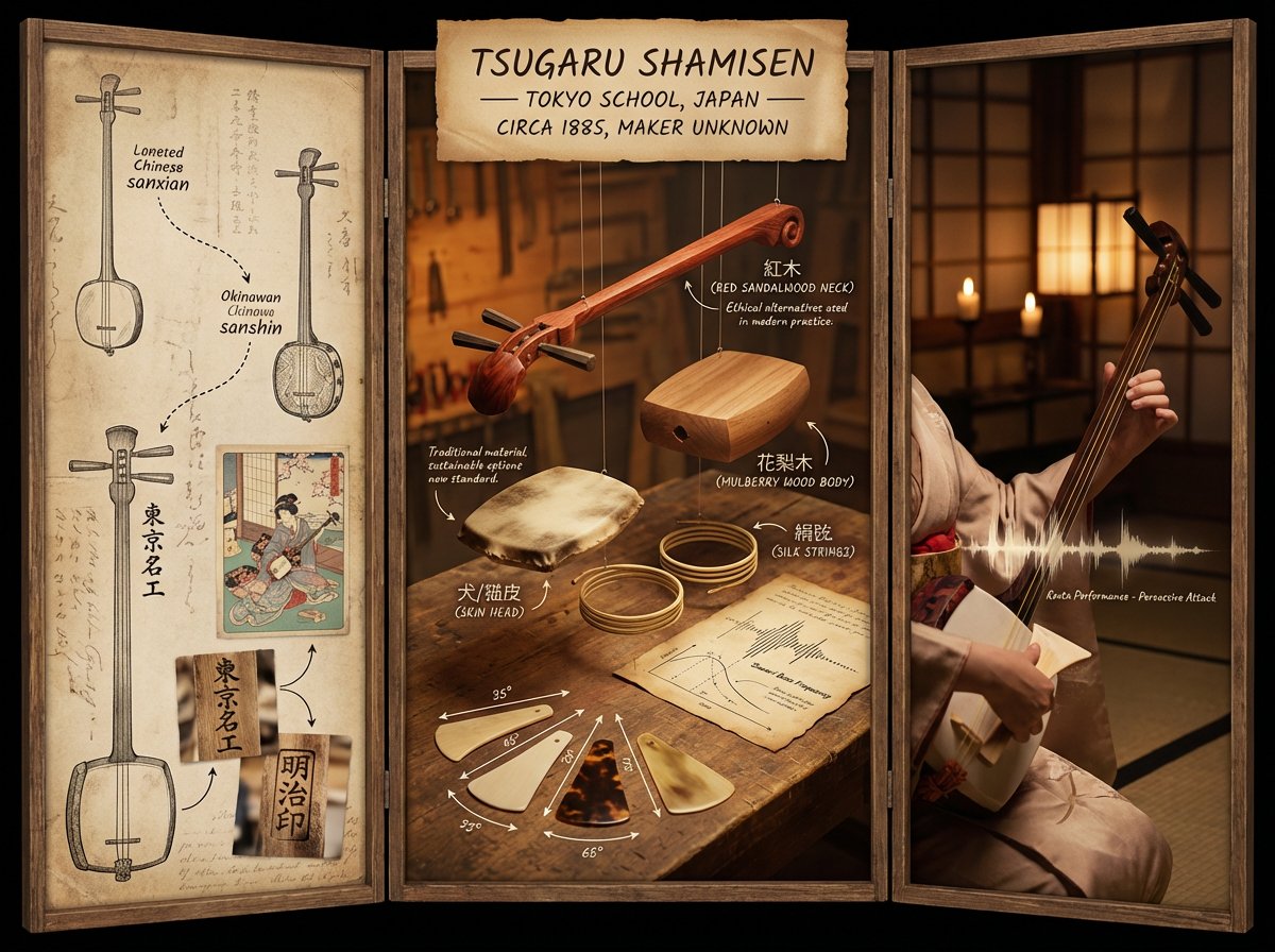 Instrument Genealogy Board (Luthier's Legacy) — example 4
