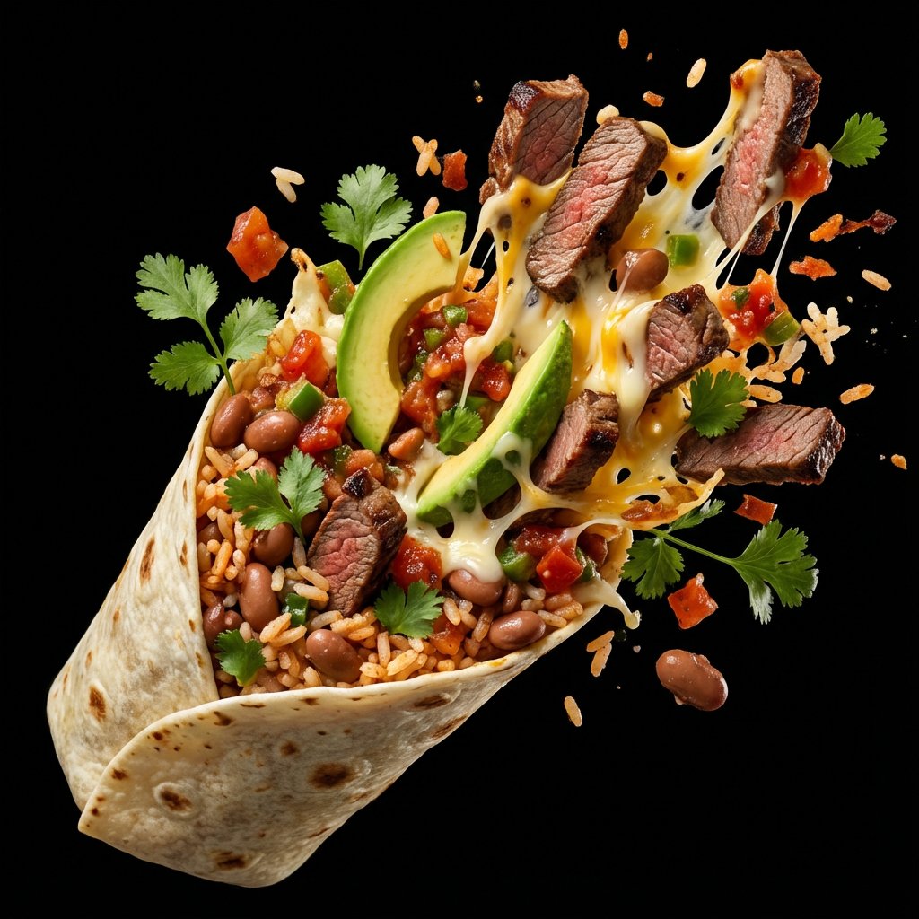Explosion Food Poster for Marketing — example 2
