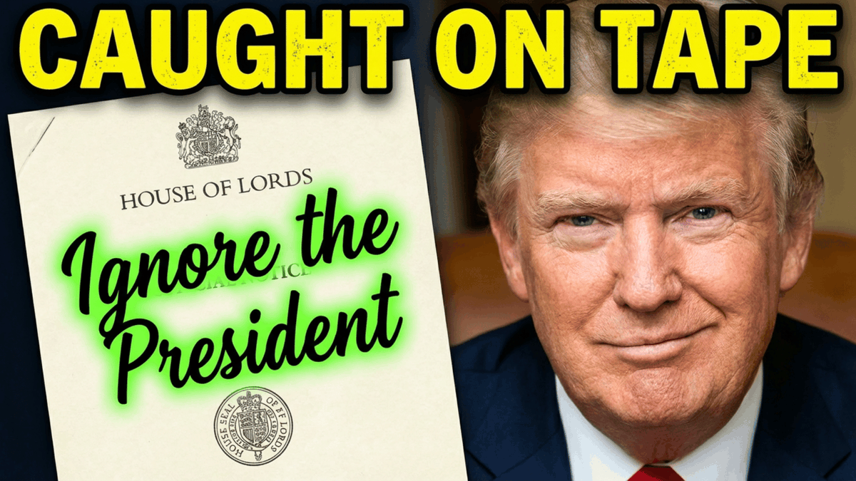 Political YouTube Thumbnail (Trump and Document) — example 1