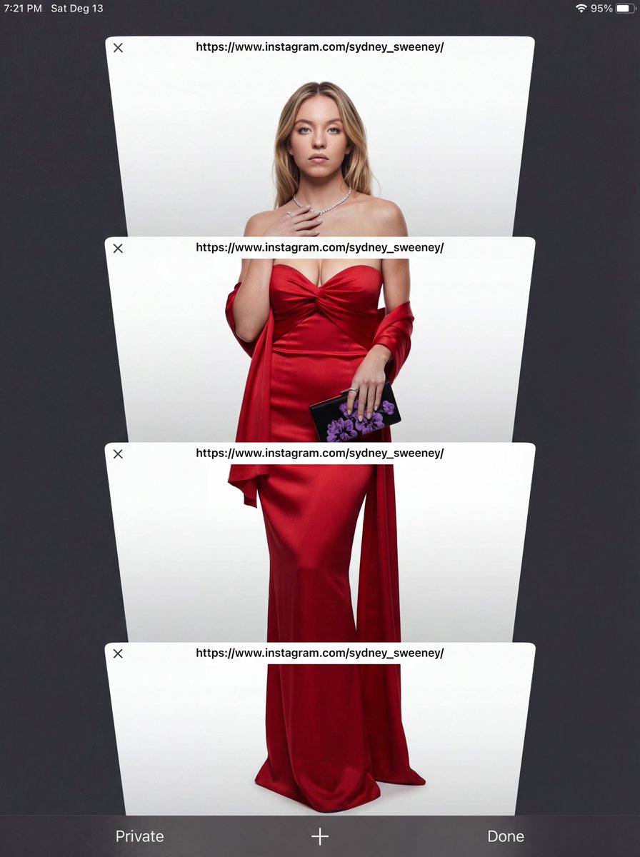 E-commerce Studio Portrait with UI Overlay — example 1