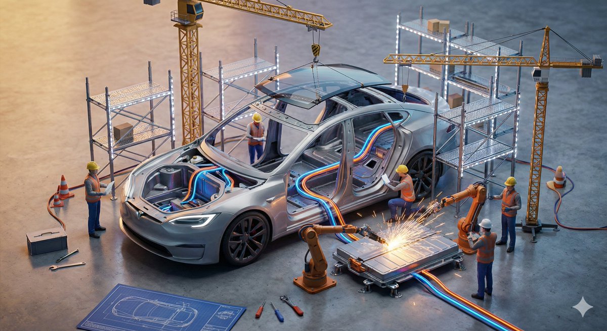 Miniature Construction Site Product Ad