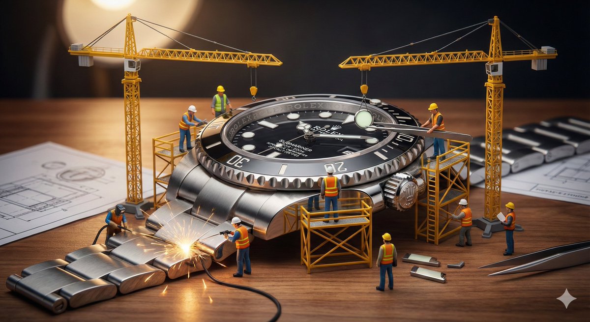 Miniature Construction Site Product Ad — example 2