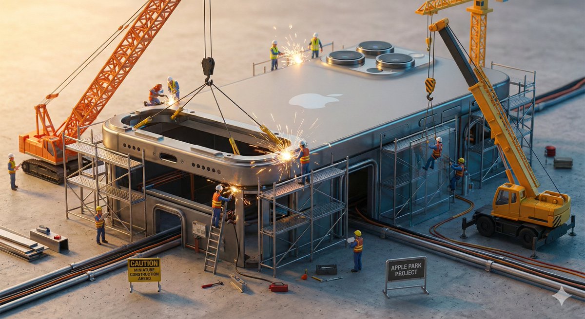 Miniature Construction Site Product Ad — example 4