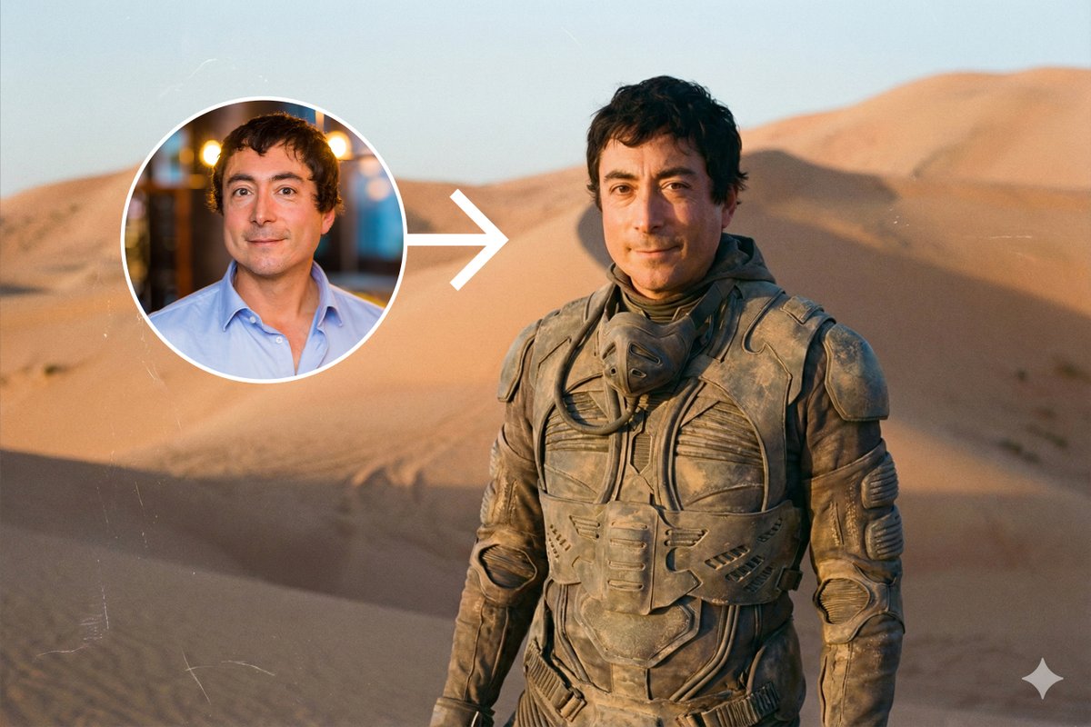 Dune Stillsuit Desert Photo Prompt — example 1