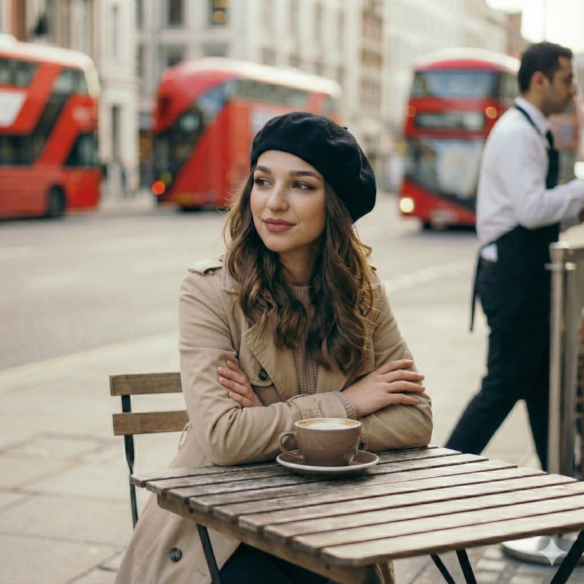 Candid London Cafe Morning Portrait (JSON) — example 3