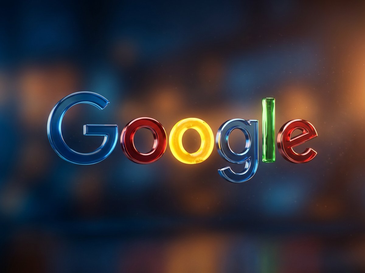 Cinematic 3D logo with auto-assigned texture — example 2