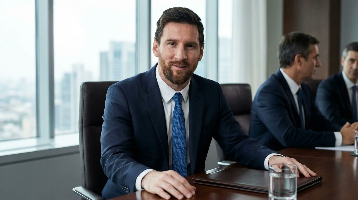 Formal Boardroom Portrait AI Prompt — example 3