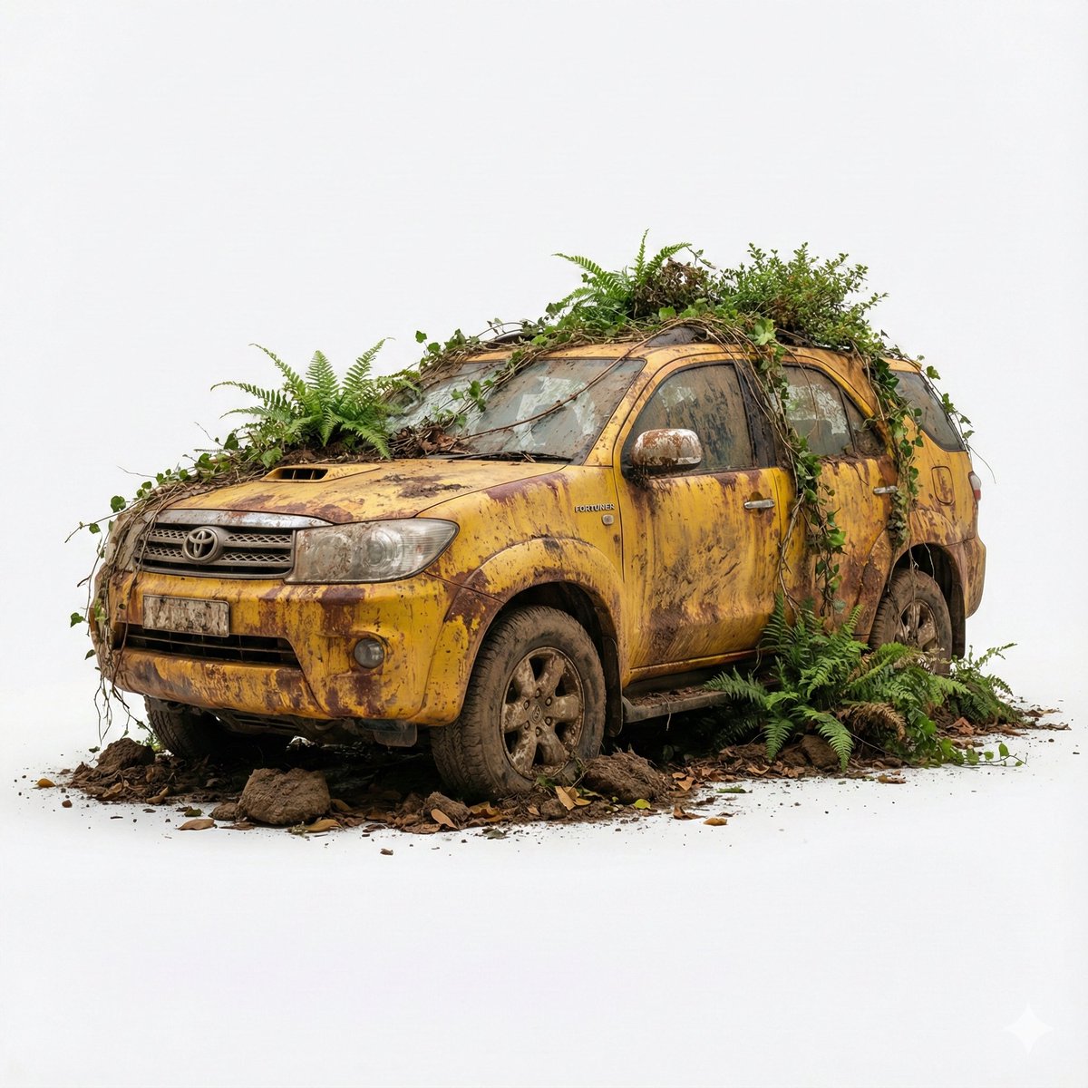 Abandoned Object Photorealistic Image Generator — example 1