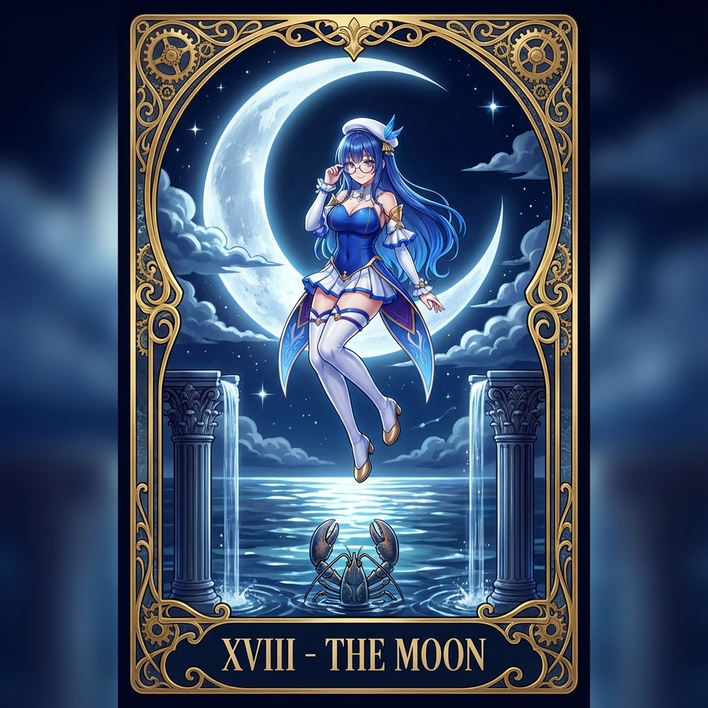 Tarot Card Conversion Prompt (Gothic/Art Nouveau Style) — example 1