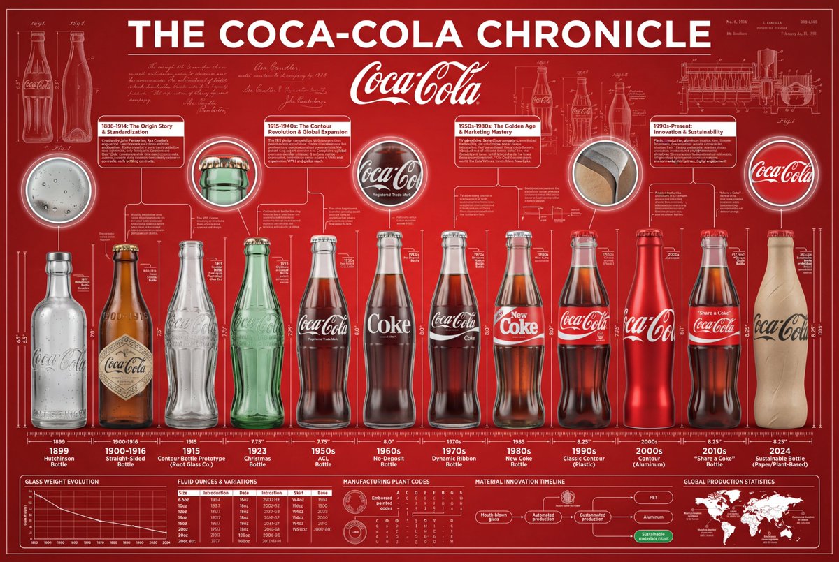Encyclopedic 3D Infographic Evolution Chart — example 1