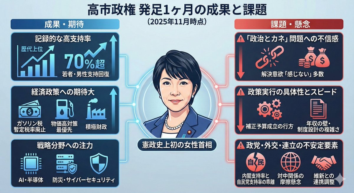 Government results infographic from web sources — example 1