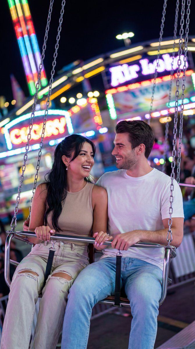 Nano Banana Pro Cinematic Night Romcom Ride Prompt — example 1