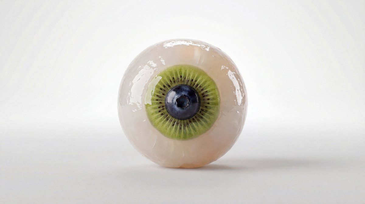 Fruit and Vegetable Food Sculpture Prompt Template — example 1