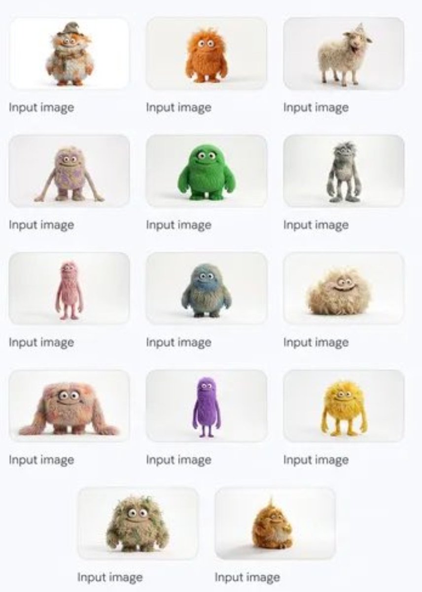 Group image from multiple character references — example 1