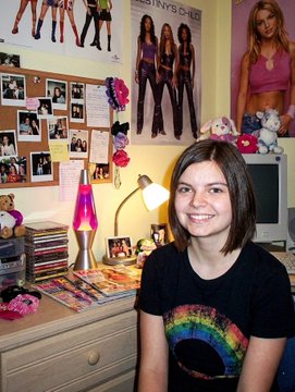 Goth makeover variant of existing photo — example 1