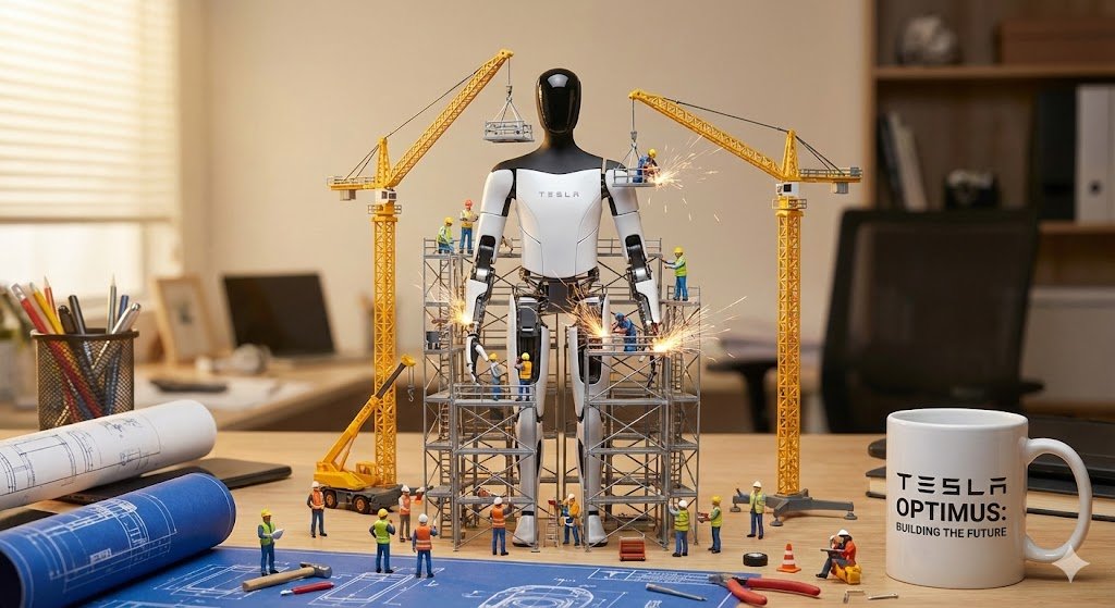Miniature Construction Site Ad for a Product — example 1