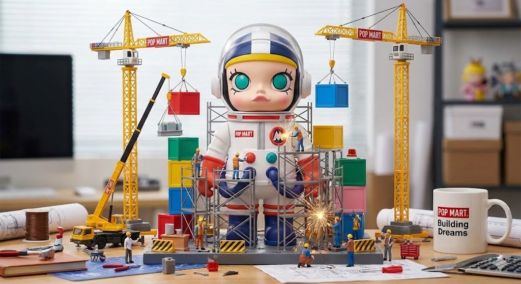 Miniature Construction Site Ad for a Product — example 2
