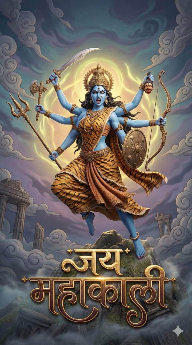 3D Fantasy Image of Goddess Mahakali — example 1