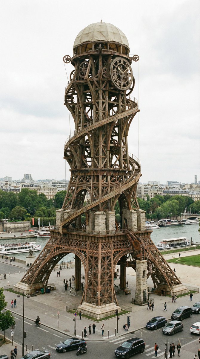 Hyper-Realistic Landmark Redesign by Famous Designer — example 1