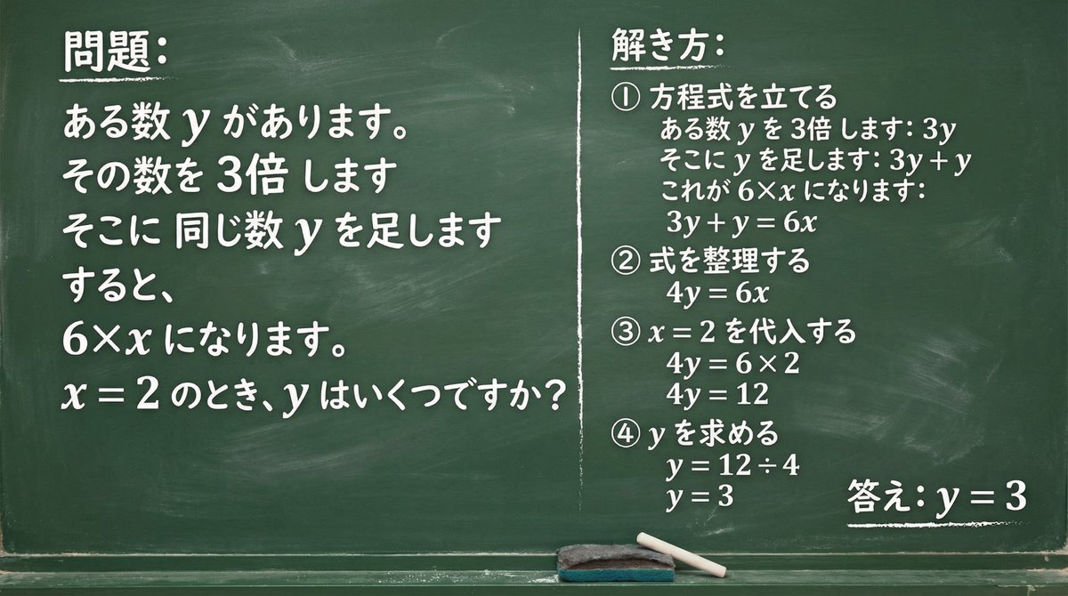 Chalkboard Math Problem Image Generation — example 1