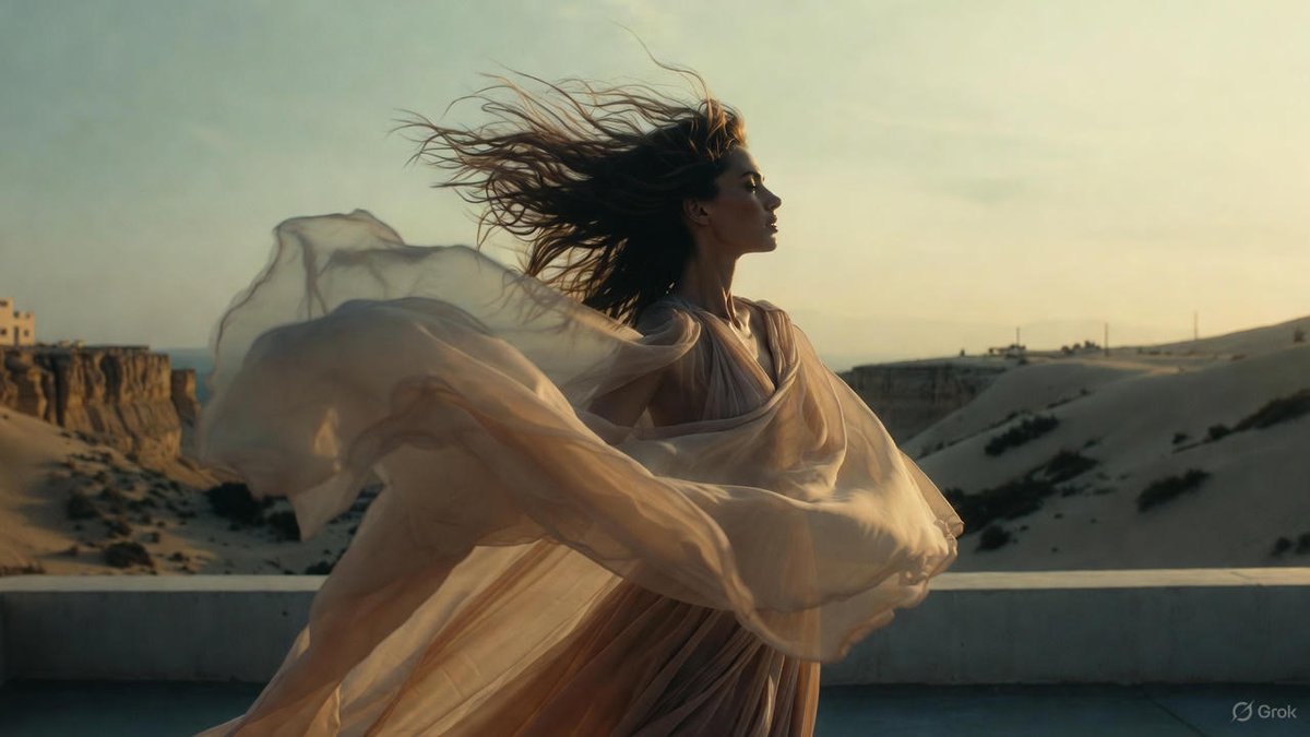 High-Fashion Cinematic Motion Shot — example 2