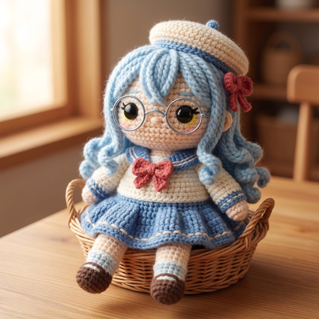 Amigurumi Style Conversion Prompt — example 1