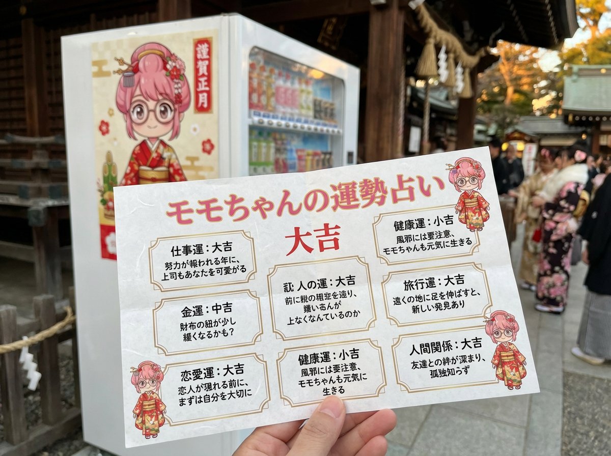 Omikuji (Fortune Slip) Generation Prompt with Character Integration — example 1