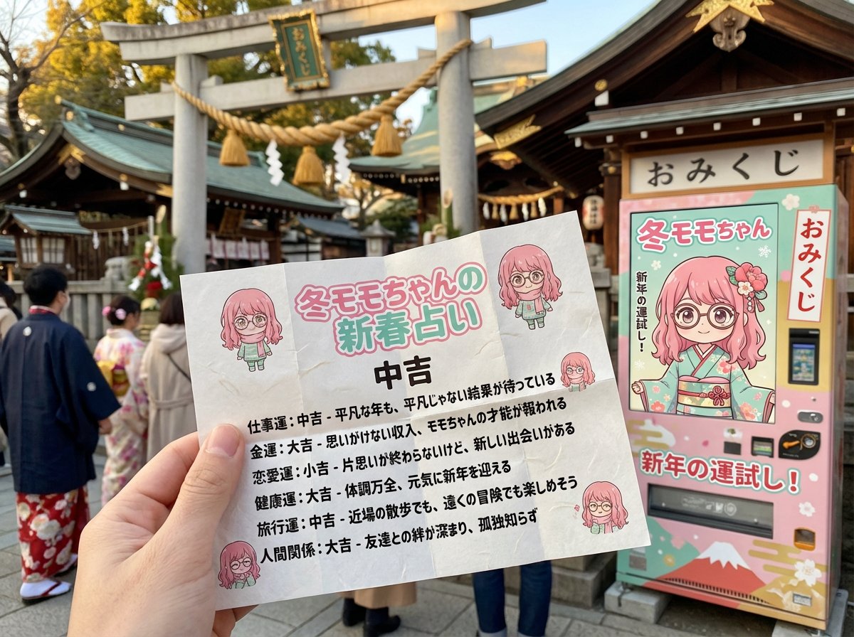 Omikuji (Fortune Slip) Generation Prompt with Character Integration — example 4