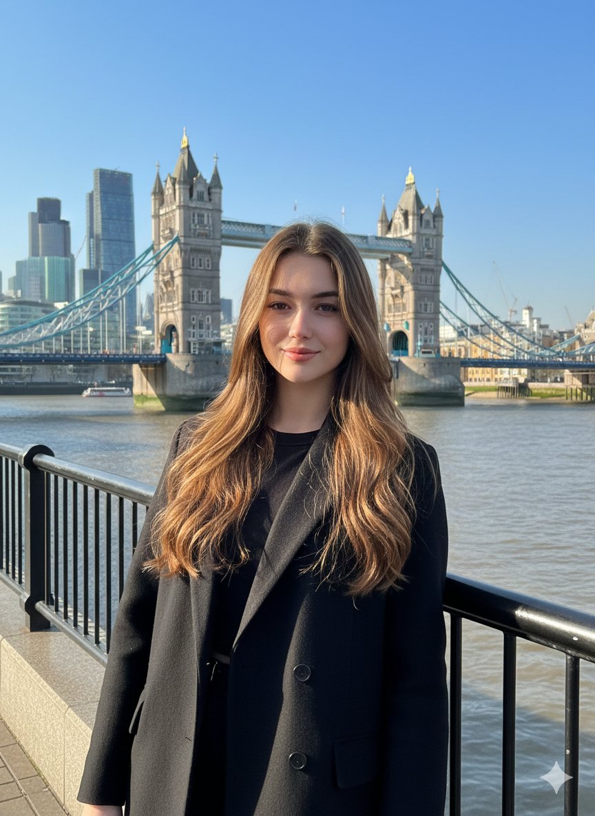 Photorealistic Travel Portrait with Identity Lock — example 1