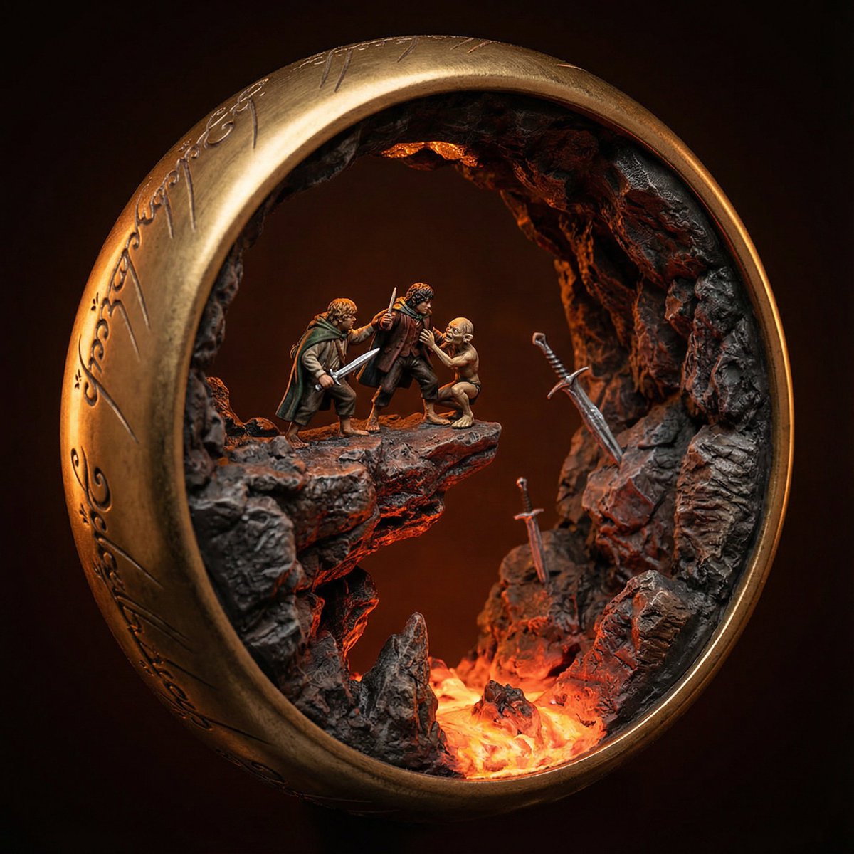 High-Concept 3D Diorama Prompt for Movies and Games