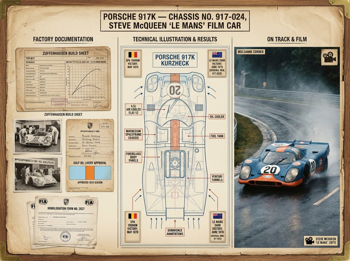 Vehicle Biography Documentation Board Template — example 1