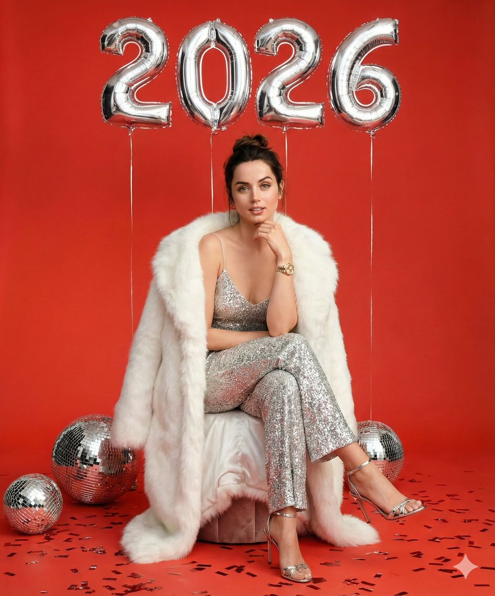 Glamorous New Year's Eve Fashion Shoot — example 1