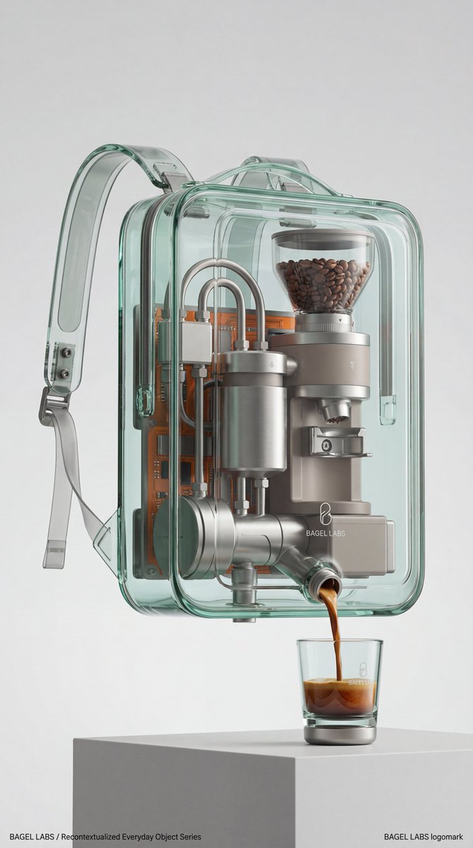 Recontextualized Backpack Espresso Machine Concept Prompt — example 2