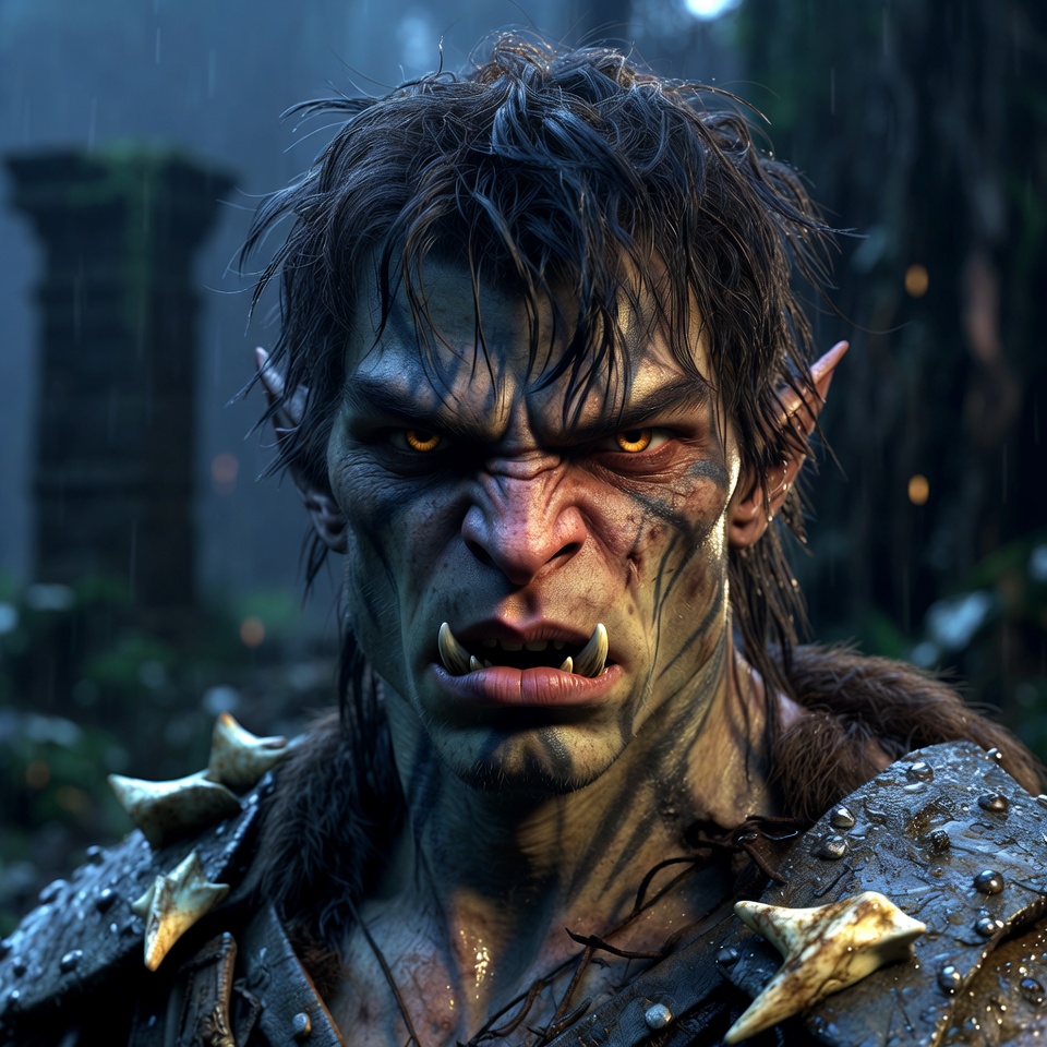 Hyper-Real Orc Realism Test Prompt — example 4